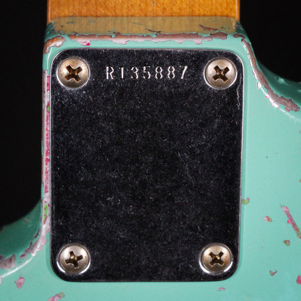 Fender Custom Shop Masterbuilt Dennis Galuszka 1962 / 62 Stratocaster Super Heavy Relic Sea Foam Green / Pink Paisley Brazilian Rosewood 2024 (R135887)