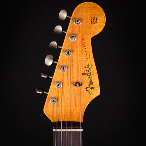 Fender Custom Shop 61 Strat Heavy Relic Rosewood Fretboard Super Faded Aged Sonic Blue over 3-Color Sunburst 2024 (CZ577207)