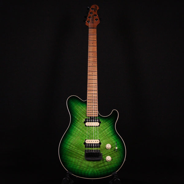 Ernie Ball Music Man Axis Super Sport Flame Top Electric Guitar Matcha Flame 2024 (H07309)