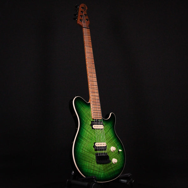 Ernie Ball Music Man Axis Super Sport Flame Top Electric Guitar Matcha Flame 2024 (H07309)