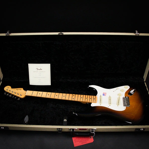 Fender Eric Johnson Stratocaster 2-Color Sunburst with Maple Fingerboard 2024 (EJ23489)