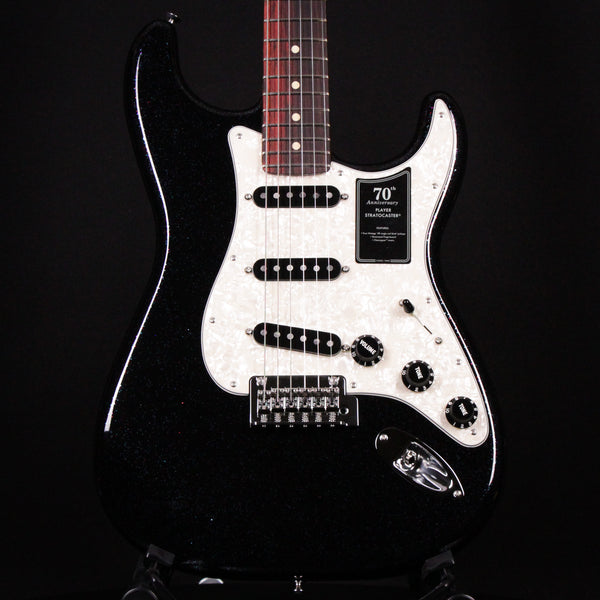 Fender Limited Edition 70th Anniversary Player Stratocaster with Rosewood Fingerboard Nebula Noir (MX23140312)