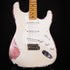 Fender Custom Shop Masterbuilt Todd Krause 1957 Heavy Relic 57 Stratocaster Aged Olympic White over Pink Paisley 2023 (R133566)