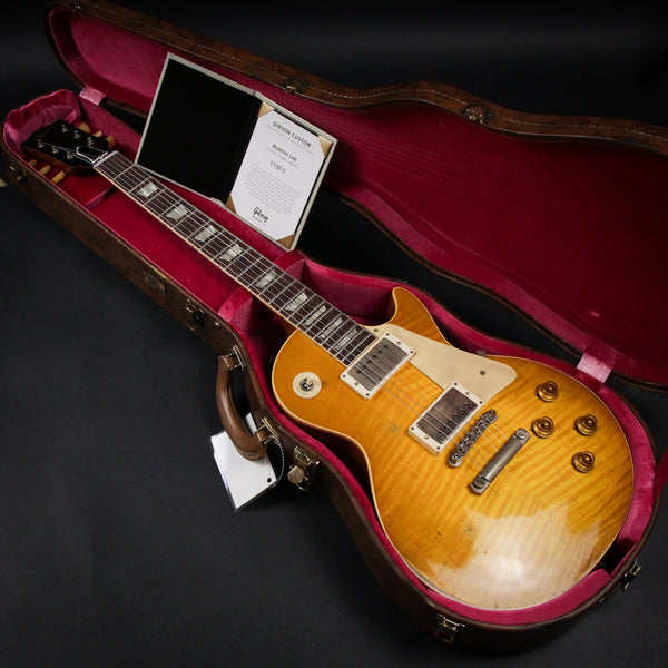 Gibson Custom 1959 Les Paul Standard Reissue Murphy Lab Ultra Heavy Aged Lemon Burst 2023 (933815)