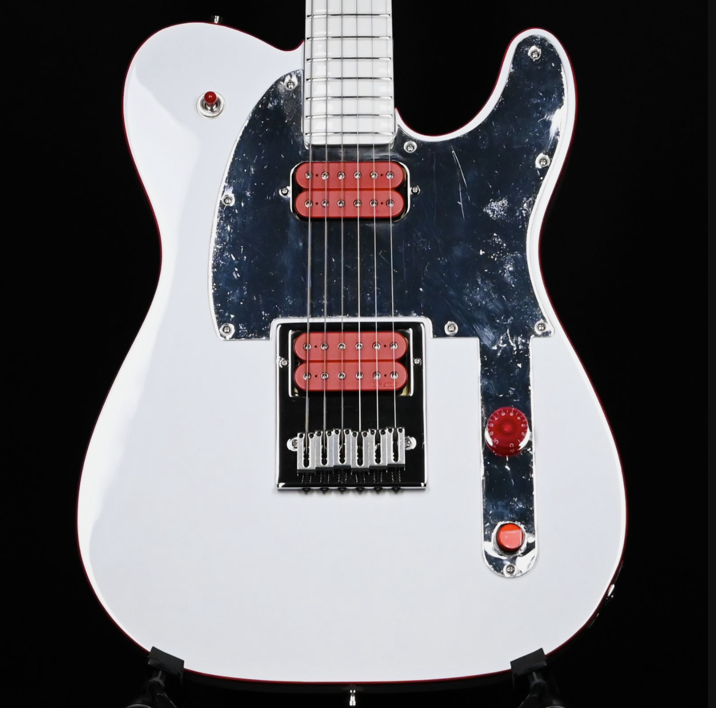 Fender John 5 Ghost Telecaster Electric Guitar- Artic White (J5230411)