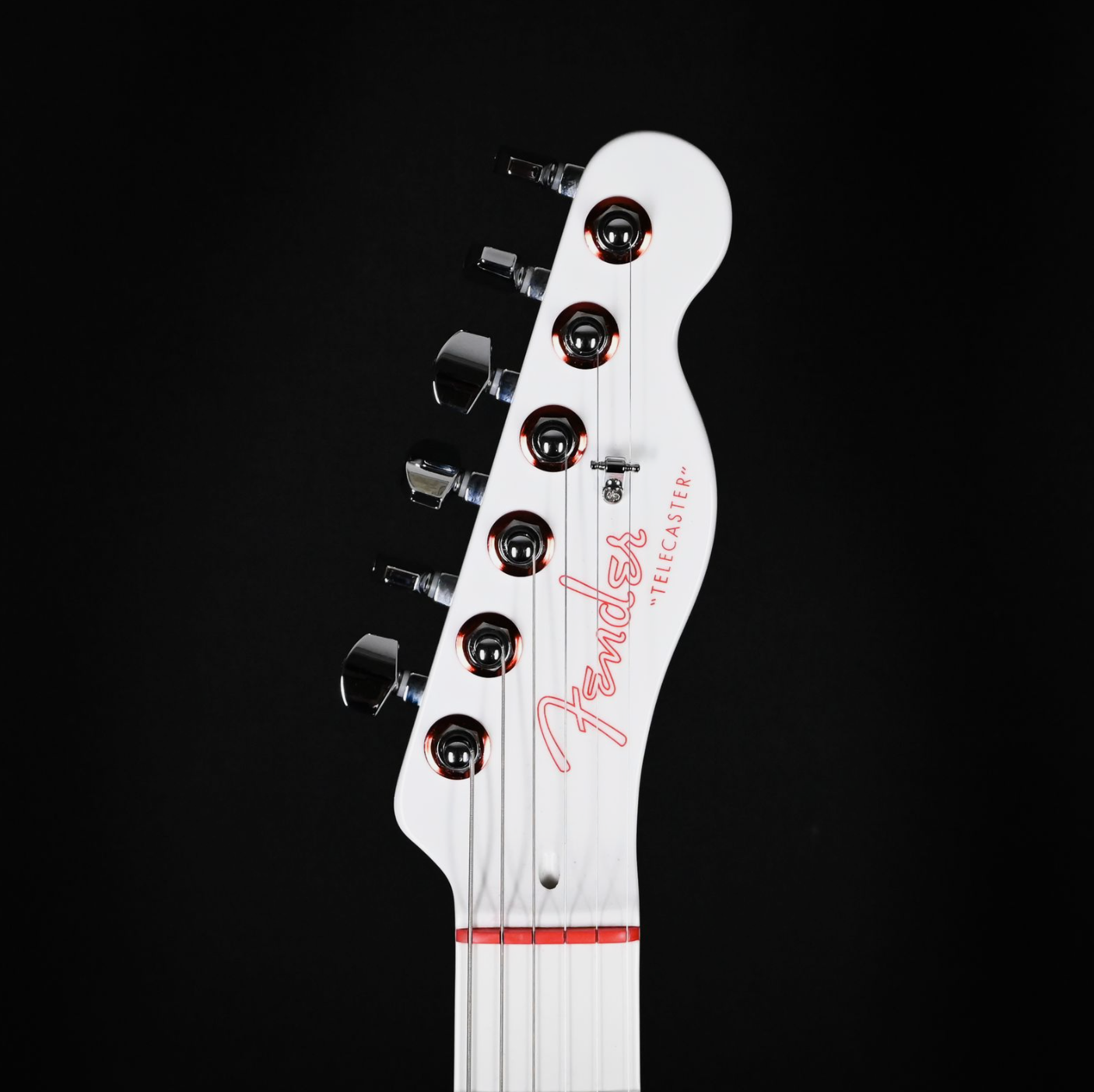 Fender John 5 Ghost Telecaster Electric Guitar- Artic White (J5230411)