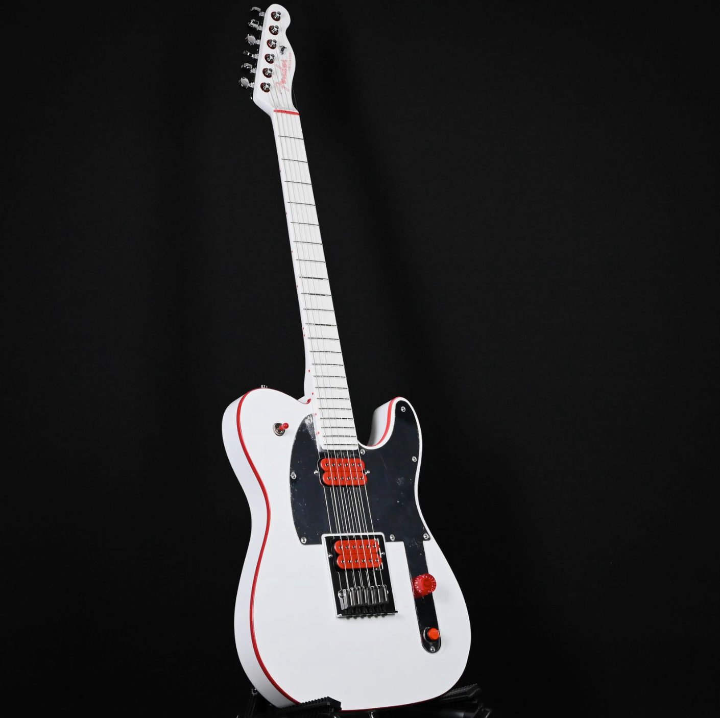 Fender John 5 Ghost Telecaster Electric Guitar- Artic White (J5230411)