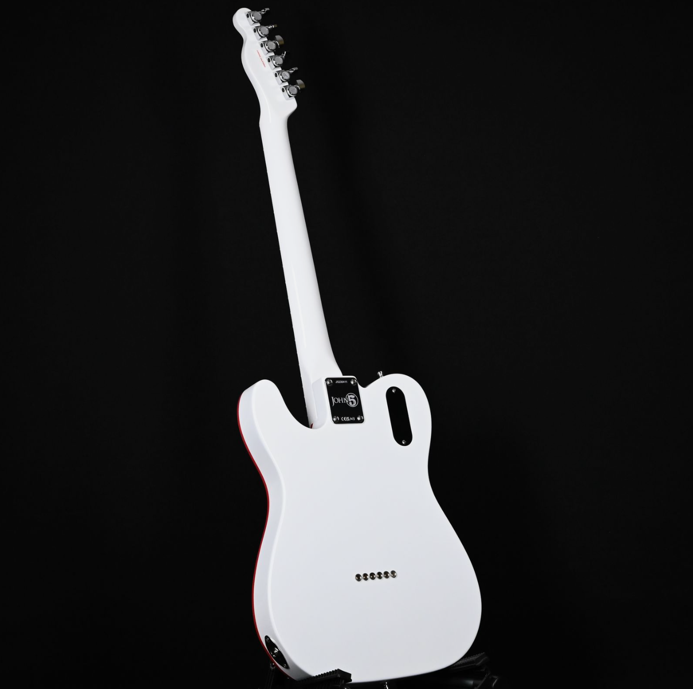 Fender John 5 Ghost Telecaster Electric Guitar- Artic White (J5230411)
