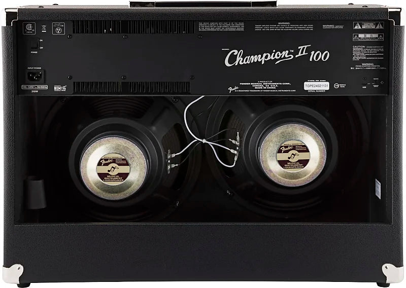 Fender Champion II 100-watt 2 x 12-inch Combo Amplifier (TGPF24019526)