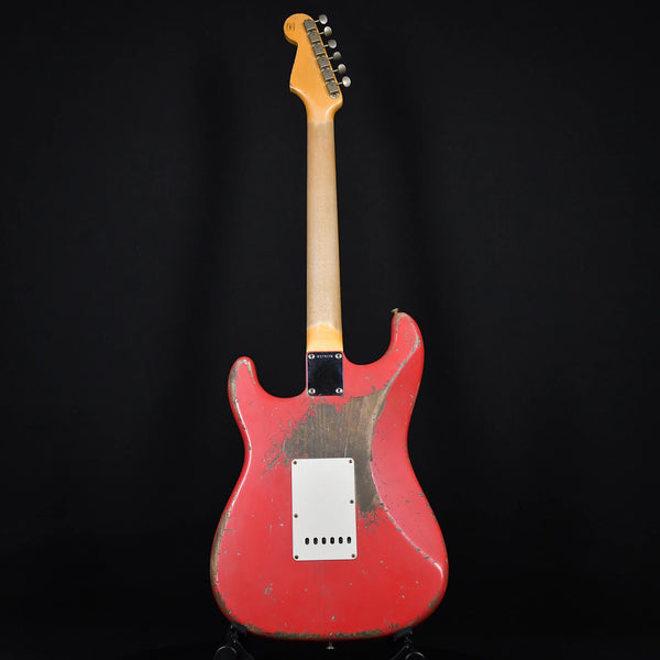 Fender Custom Shop Masterbuilt Jason Smith 1963 / 63 Stratocaster Heavy Relic Brazilian Rosewood Fiesta Red 2023 (R129228)