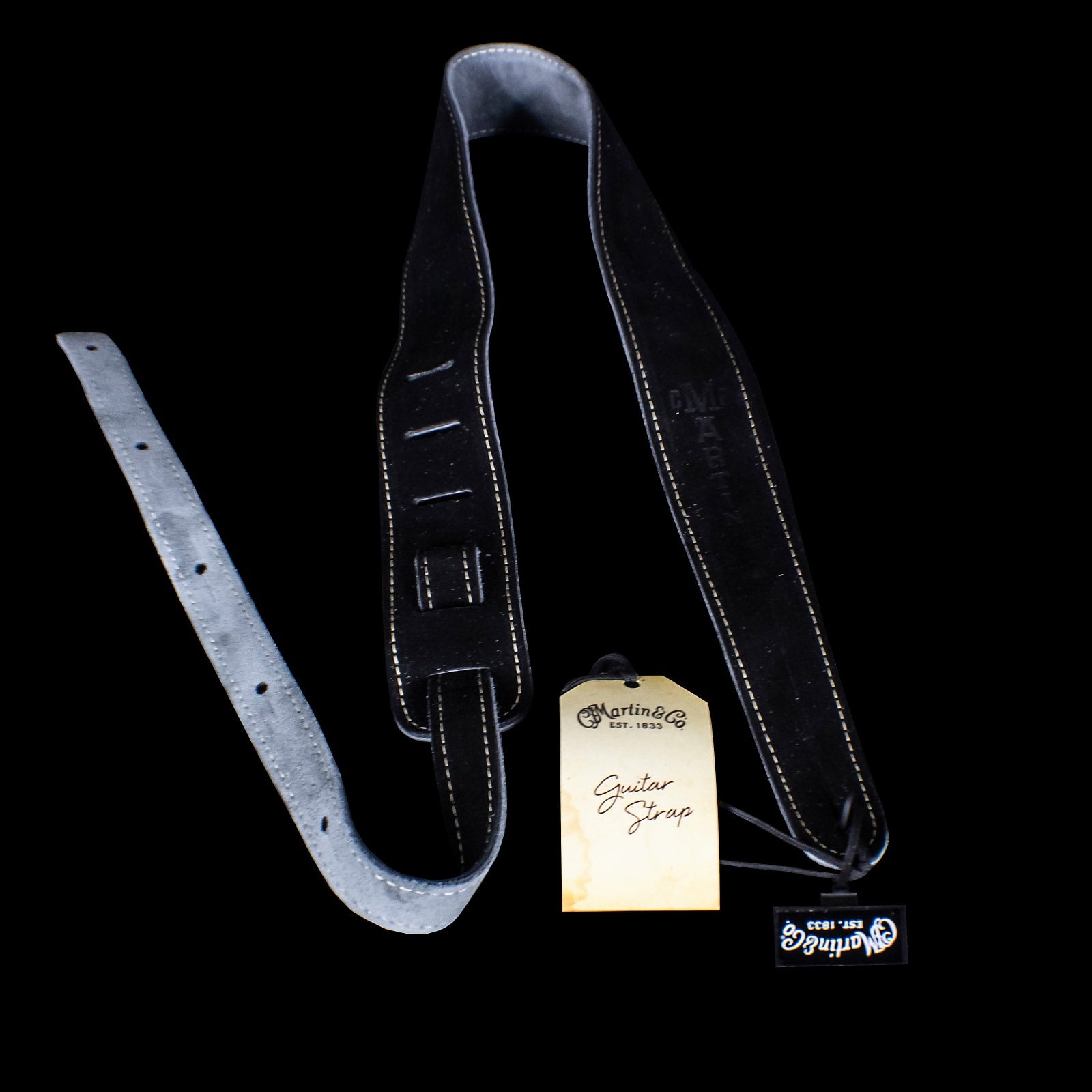 Martin Black Suede Strap 18A0016
