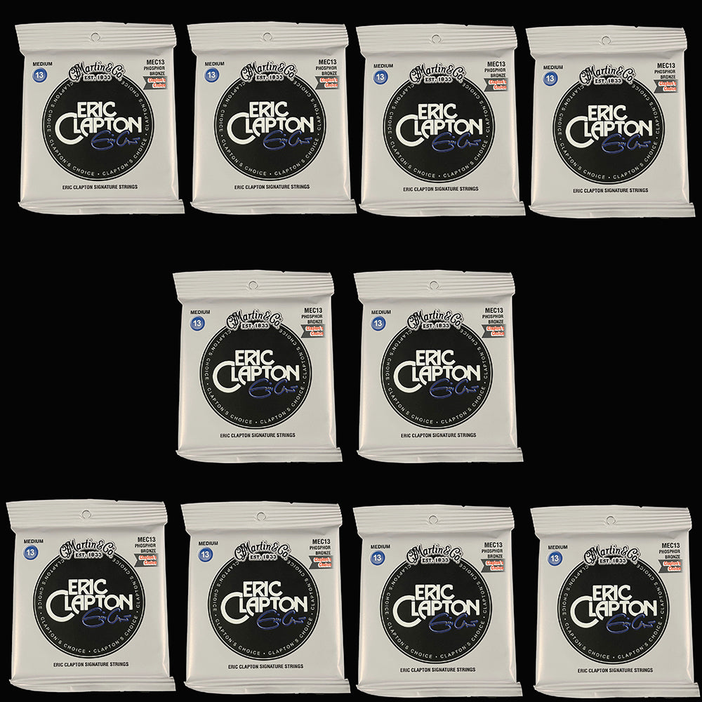 Martin Clapton's Choice MEC13 Phosphor Bronze Medium Acoustic Strings