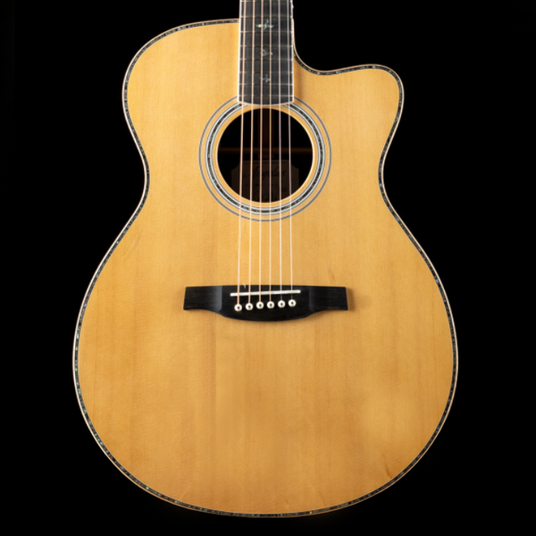 Paul Reed Smith PRS SE A60E Acoustic Electric Guitar Angelus Natural Ebony Fingerboard (F04550)