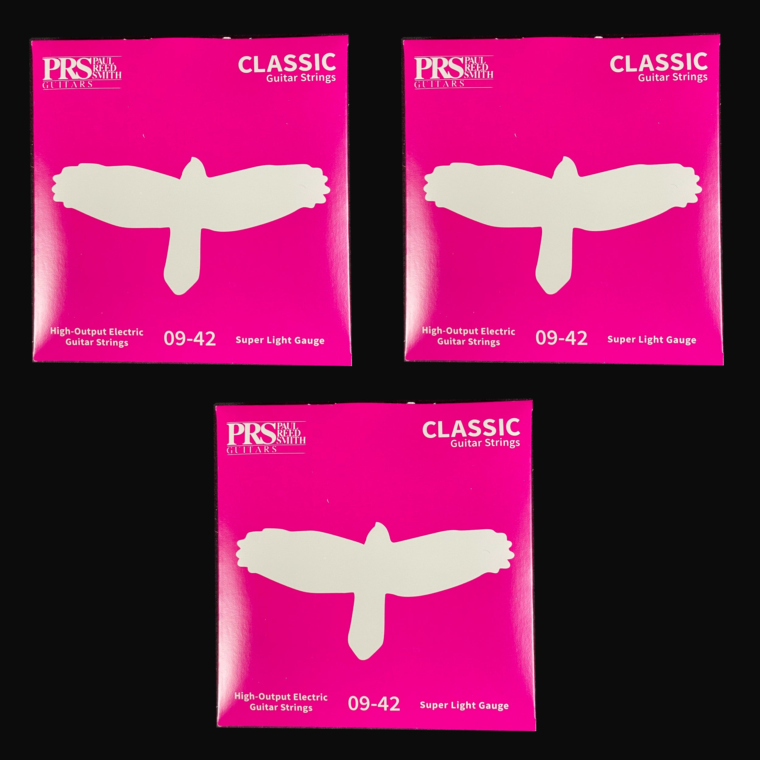 Paul Reed Smith PRS Classic Electric Guitar Strings Super Light .009-.042