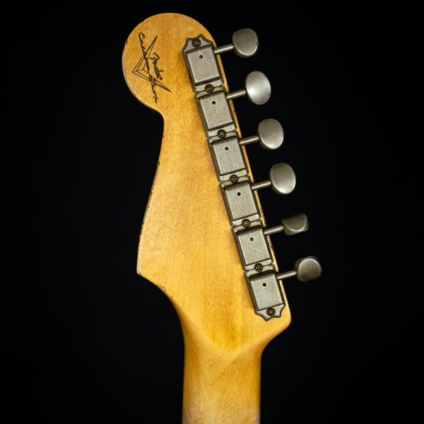 Fender Custom Shop 62 Stratocaster Relic Gold Sparkle Rosewood Fingerboard (R118679)