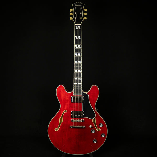 Eastman T486 Semi Hollowbody Electric Guitar Ebony Fingerboard Red (P2102340)