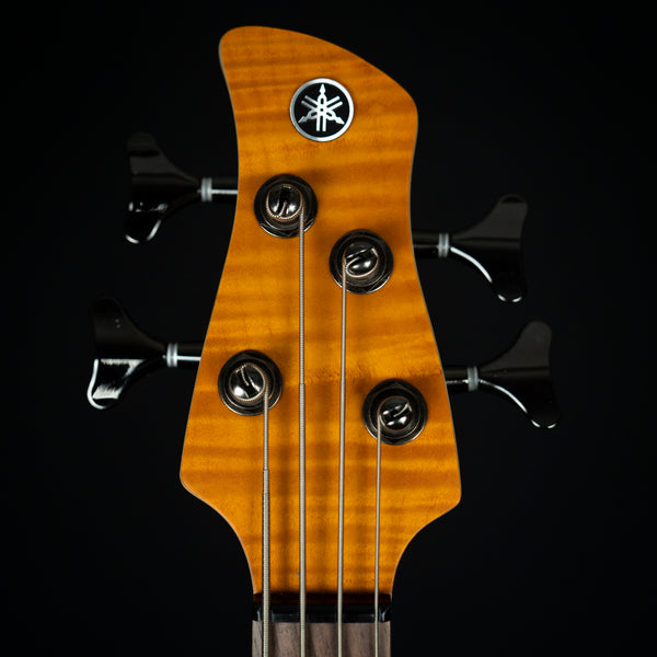 Yamaha TRBX604FM 4-String Electric Bass Guitar Rosewood Fingerboard Matte Amber (1HZ063167)