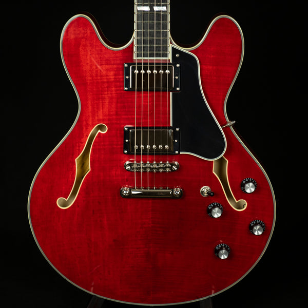 Eastman T486 Semi Hollowbody Electric Guitar Ebony Fingerboard Red (P2102340)