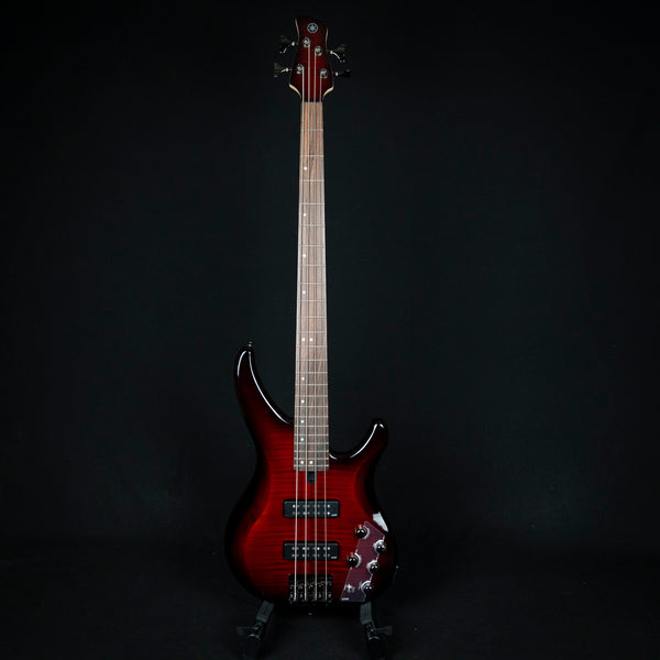 Yamaha TRBX604FM 4-String Electric Bass Guitar Rosewood Fingerboard Dark Red Burst (1HX253585)