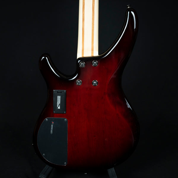 Yamaha TRBX604FM 4-String Electric Bass Guitar Rosewood Fingerboard Dark Red Burst (1HX253585)