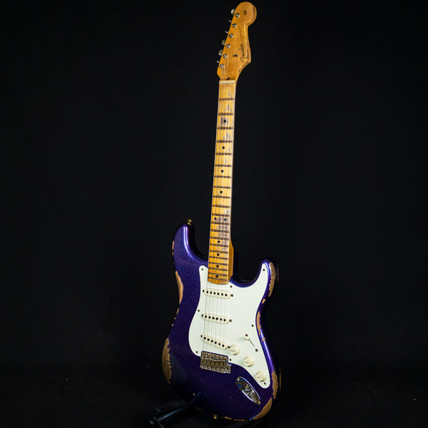 Fender Custom Shop 1957 Stratocaster Heavy Relic Midnight Purple Sparkle Maple Fingerboard (R120813)