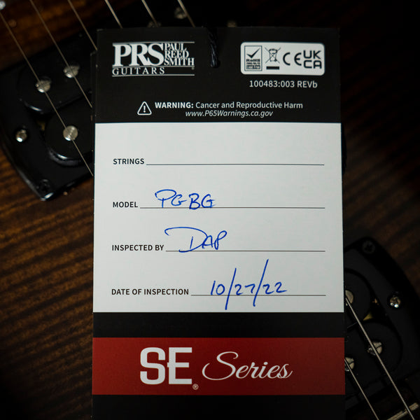 PRS Paul Reed Smith SE Paul's Guitar Black Gold Sunburst Rosewood Fingerboard (CTIE45924)