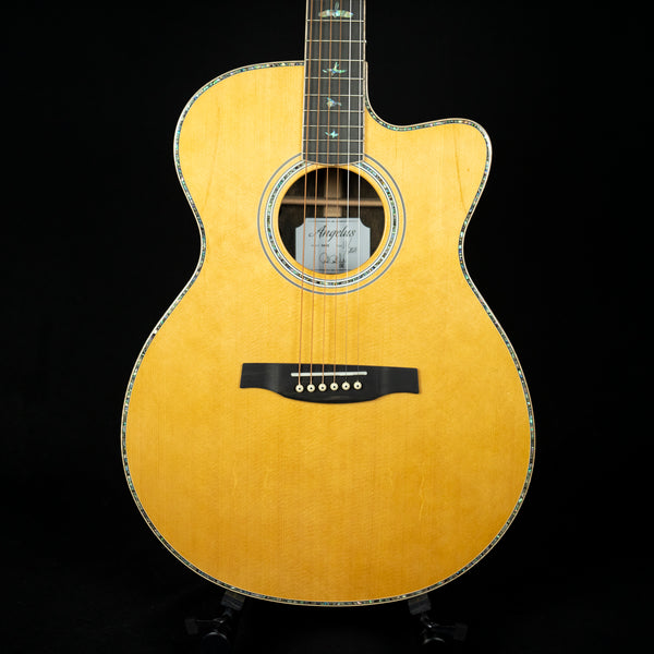 Paul Reed Smith PRS SE A60E Acoustic Electric Guitar Angelus Natural Ebony Fingerboard (F04552)