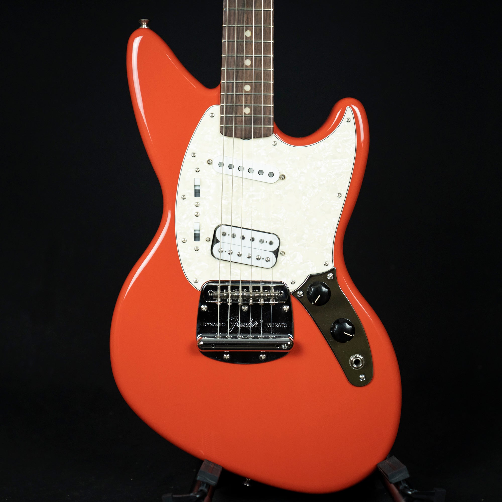 Fender Kurt Cobain Jag-Stang Rosewood Fingerboard Fiesta Red