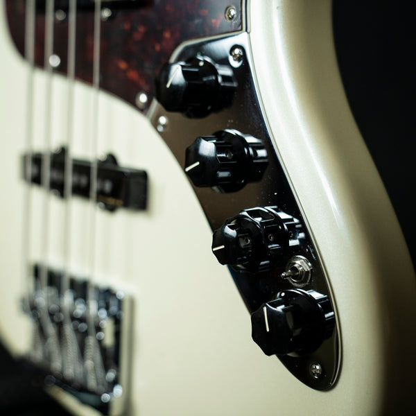 Fender Player Plus Active Jazz Bass Maple Fingerboard Olympic Pearl (MXA22093465)