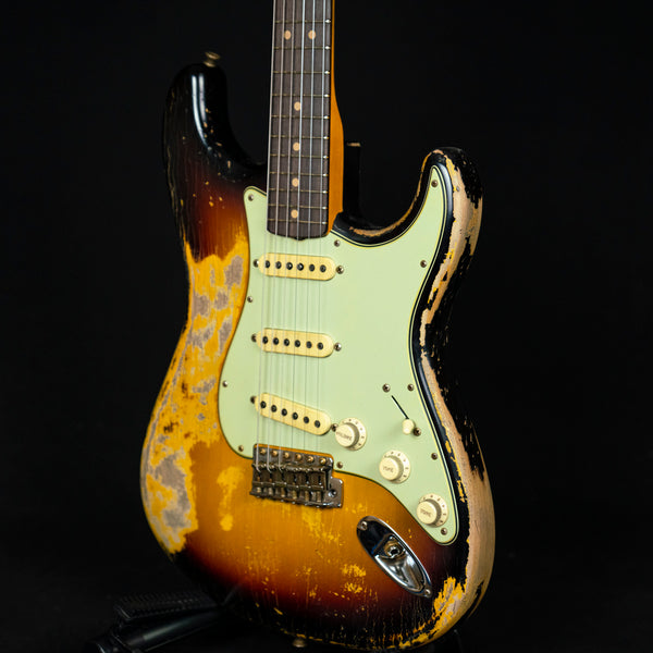 Fender Custom Shop Masterbuilt Greg Fessler 60 Stratocaster Ultra Relic 3-Color Sunburst (R120732)