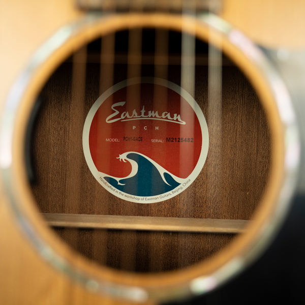 Eastman PCH1-GACE Natural Solid Sitka Spruce Top Acoustic Electric Guitar (M2125486)