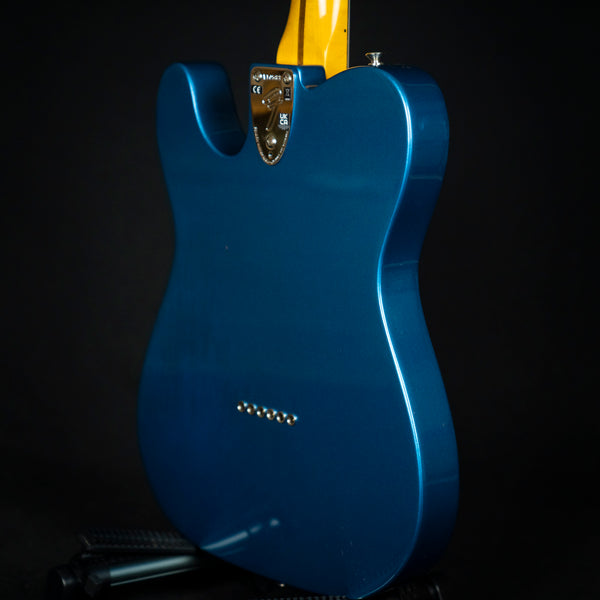Fender American Vintage II 1972 Telecaster Thinline Lake Placid Blue Maple Fingerboard (V10583)