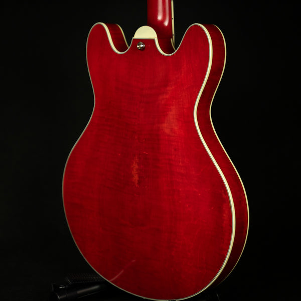 Eastman T59/v Thinline Archtop Semi-Hollowbody Ebony Fingerboard Transparent Red (P2200392)