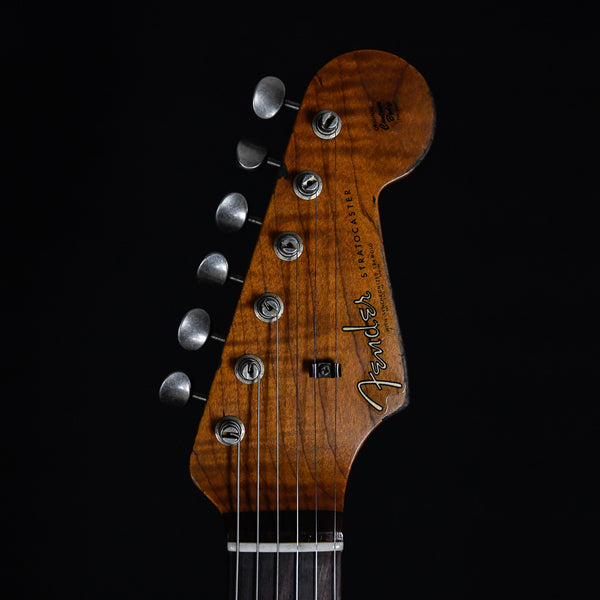 Fender Masterbuilt Andy Hicks 1962 Stratocaster Heavy Relic Surf Green/Sunburst Brazilian Rosewood (CZ565691)