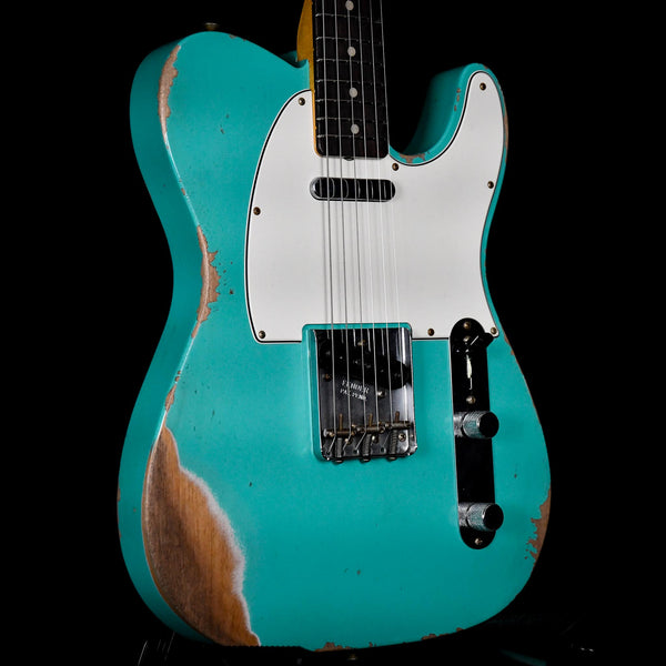 Fender Custom Shop 1960 Telecaster Heavy Relic Sea Foam Green Rosewood Fingerboard (R117811)