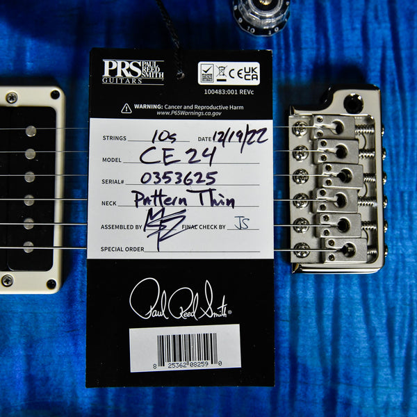 PRS Paul Reed Smith CE24 Matteo Blue Rosewood FIngerboard (0353625)