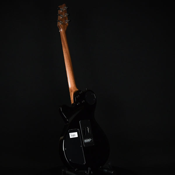 Godin XTSA Leaftop Solid Body Electric Guitar Transparent Black (22492177)