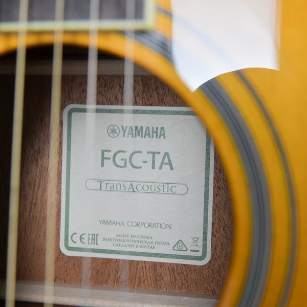 USED Yamaha FGC-TA Sitka Spruce Rosewood Fingerboard Vintage Tint (IHO031603)