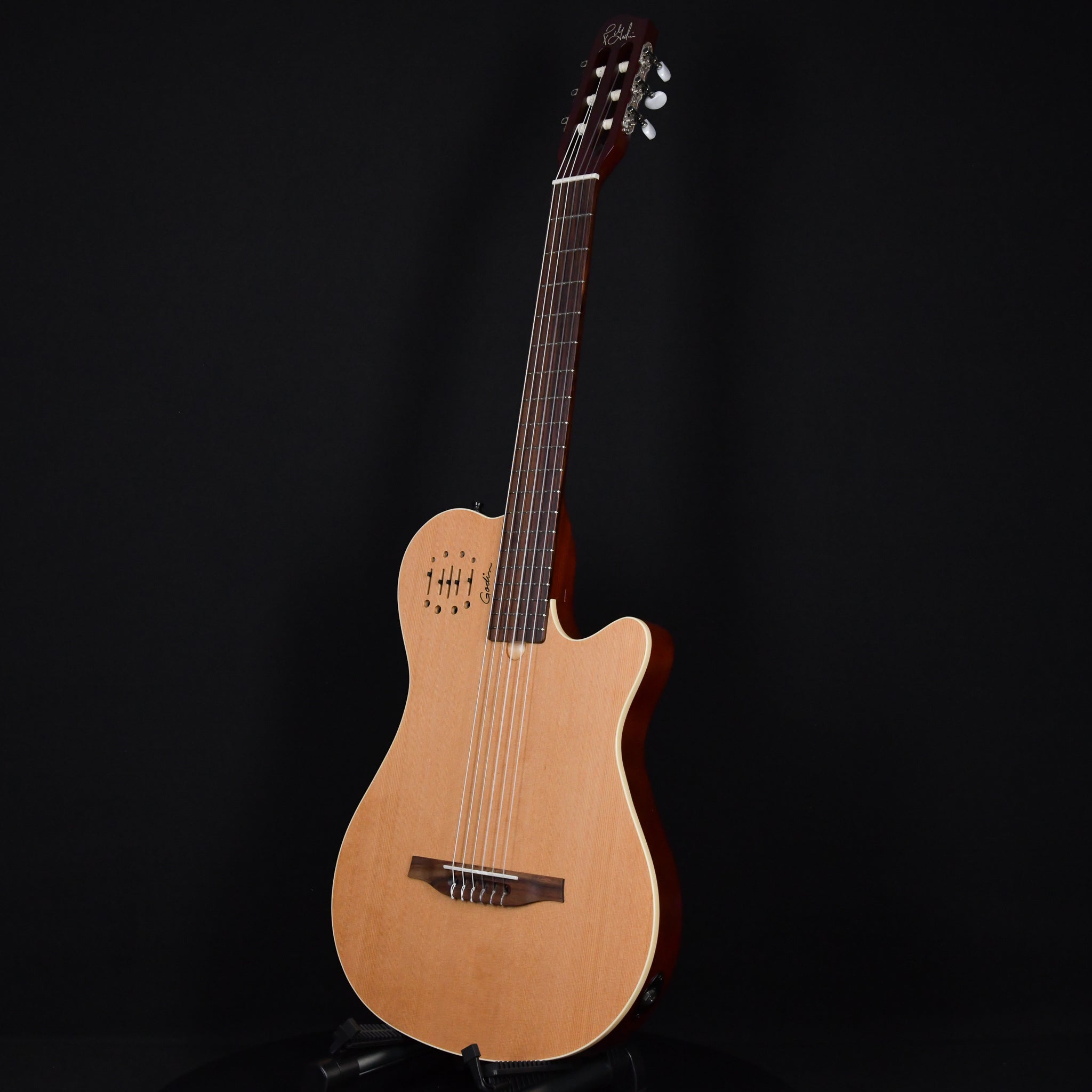 Godin Grand Concert Duet Multiac Natural Solid Cedar (22092159 