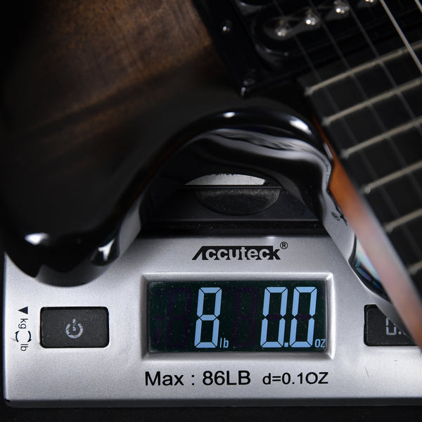 Godin XTSA Leaftop Solid Body Electric Guitar Transparent Black (225021119)