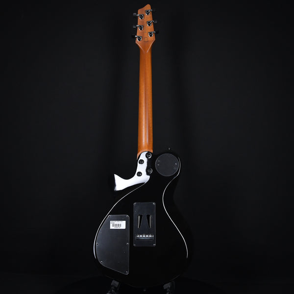 Godin XTSA Leaftop Solid Body Electric Guitar Transparent Black (225021119)