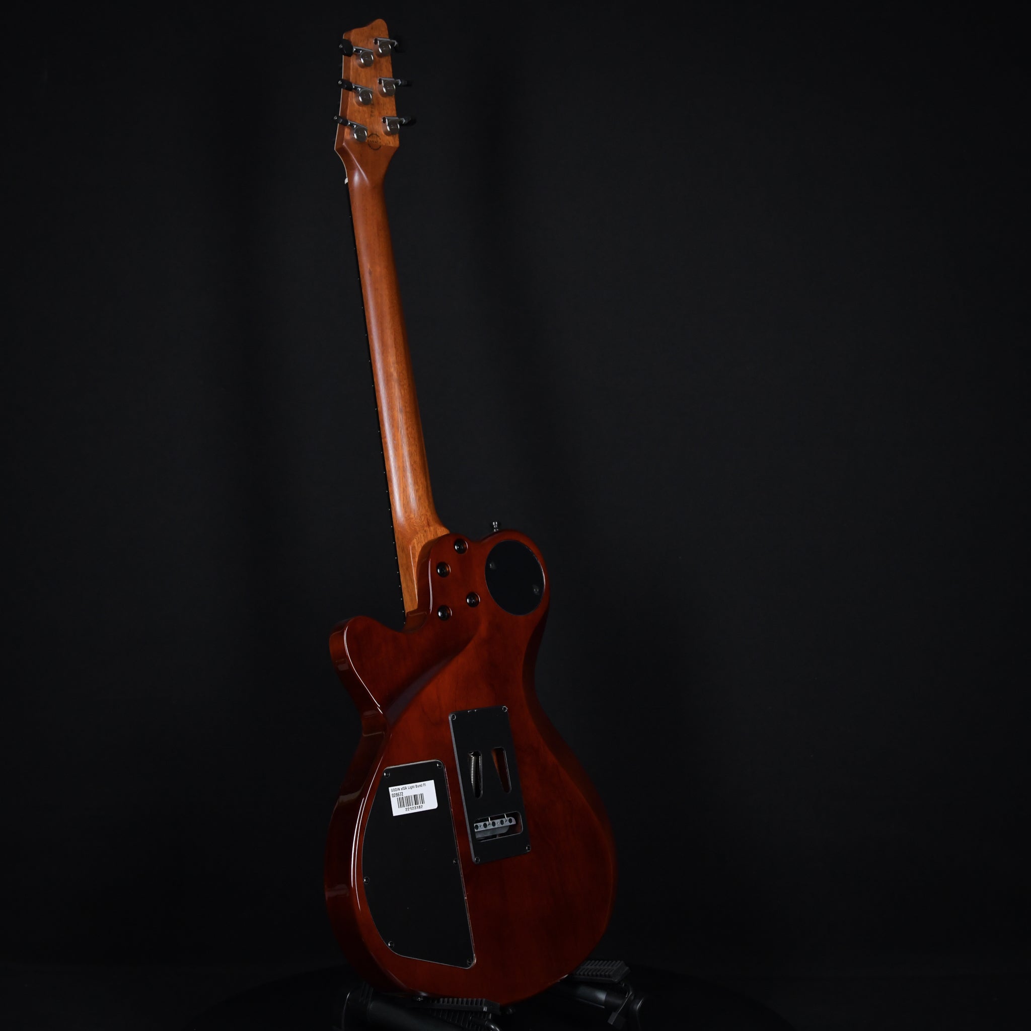 Godin XTSA Multivoice Flame Maple Leaf Top Light Burst Richlite (221231182)