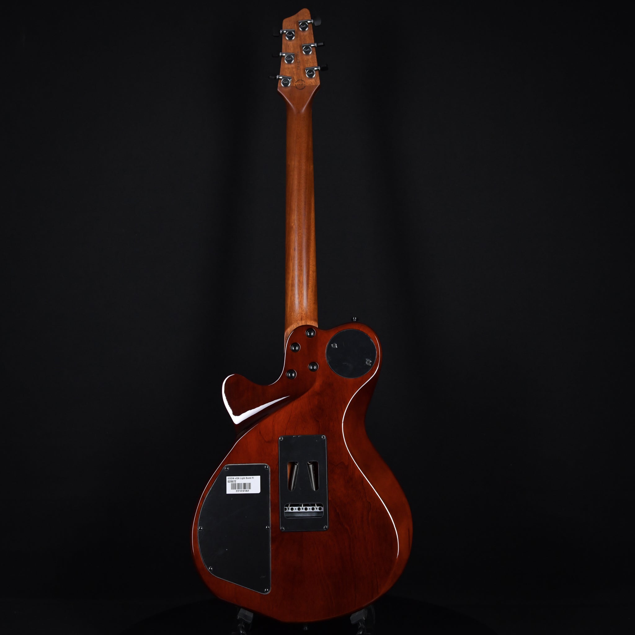 Godin XTSA Multivoice Flame Maple Leaf Top Light Burst Richlite (221231182)