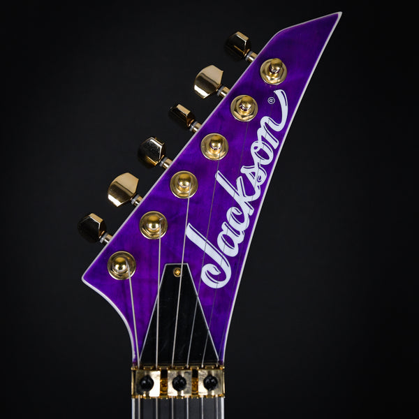 Jackson Pro Soloist SL2Q Transparent Purple Ebony FIngerboard (ISJ2214893)
