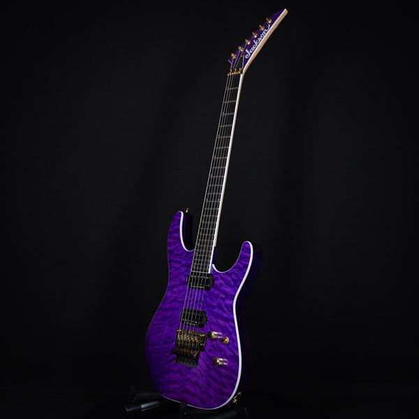Jackson Pro Soloist SL2Q Transparent Purple Ebony FIngerboard (ISJ2214893)