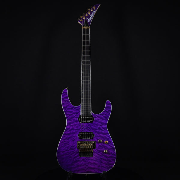 Jackson Pro Soloist SL2Q Transparent Purple Ebony FIngerboard (ISJ2214893)