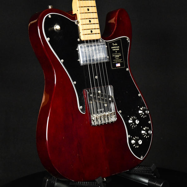 Fender American Vintage II 1977 Telecaster Custom Maple Fingerboard Wine (VS221451)