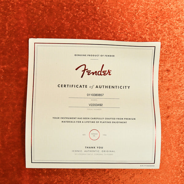 Fender American Vintage II 1963 Telecaster Rosewood Fingerboard Seafoam Green (V2203492)
