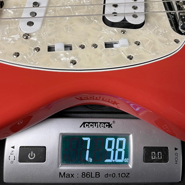 Fender Kurt Cobain Jag-Stang Electric Guitar Rosewood Fingerboard Fiesta Red (MX21522626)