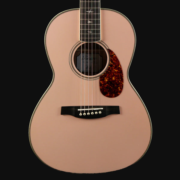 Paul Reed Smith PRS P20E Limited Edition Shell Pink Acoustic Electric Parlor Guitar (CTCE15834)